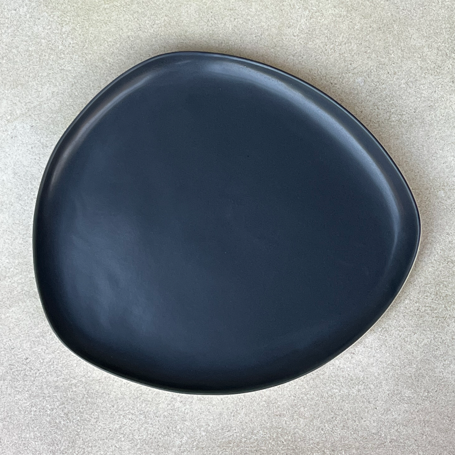 Mineral Collection / Dinner Plate / Black