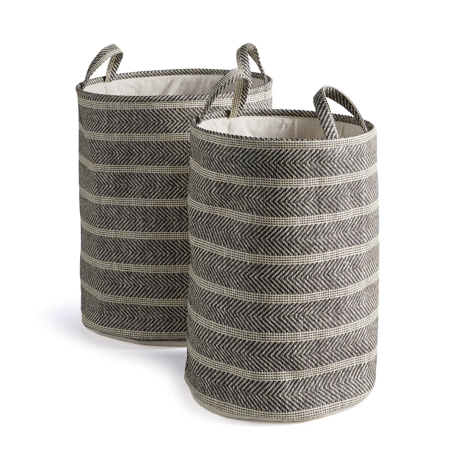 Round Chevron Basket