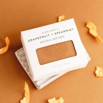 Natural Bar Soap / Grapefruit + Spearmint