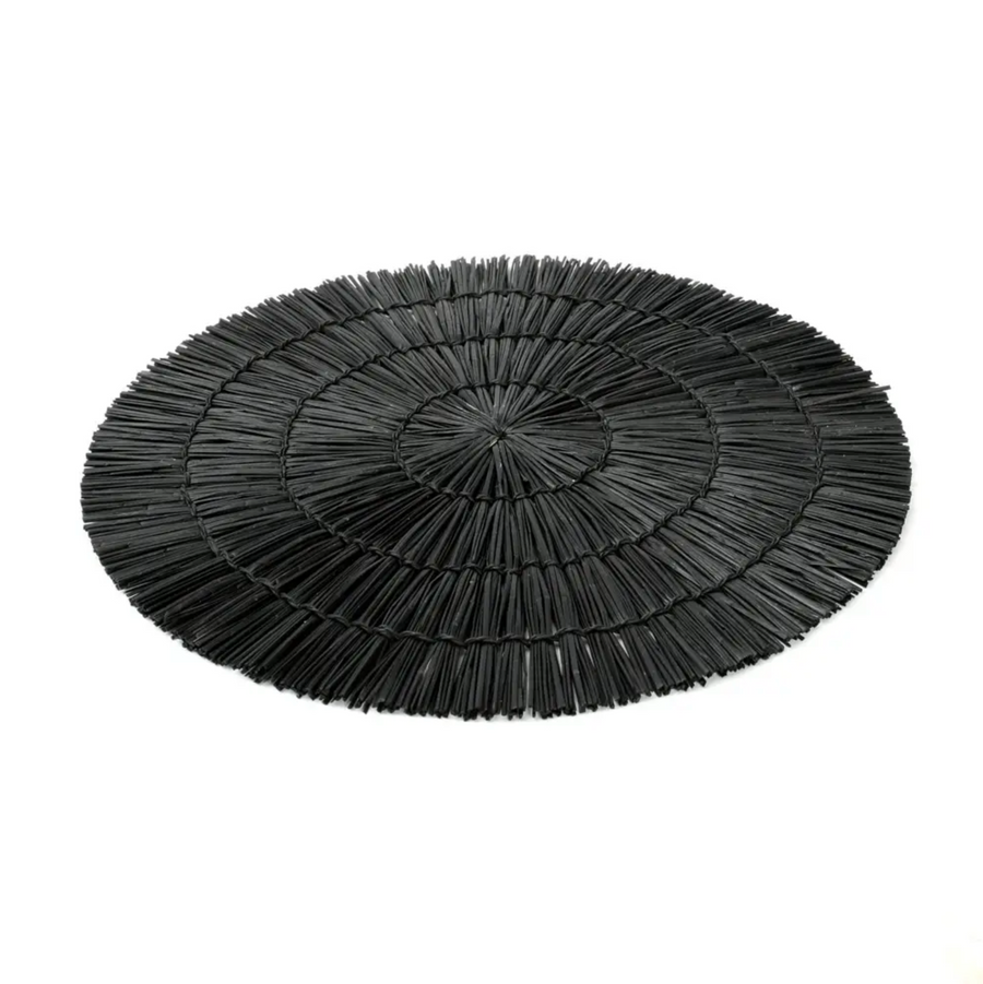 Lang Placemat - Round / Black
