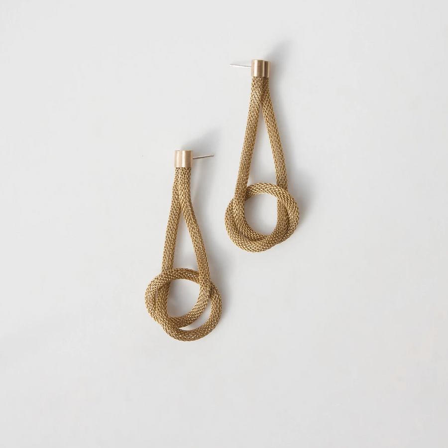 Coil Knot Earrings