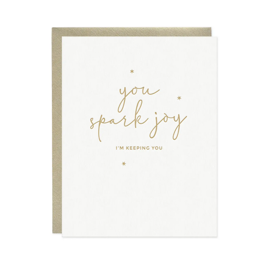 You Spark Joy Card