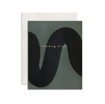 Up Down Thinking of You Greeting Card