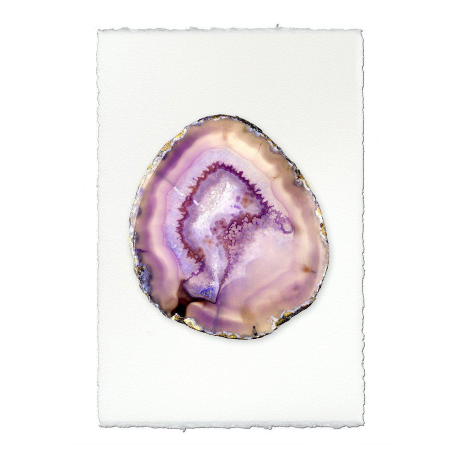 COSMOS AGATE on English Watercolor Paper / Roy Barloga