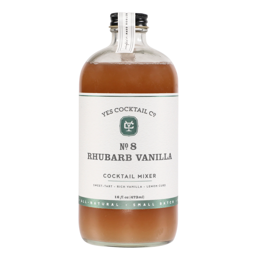 Rhubarb Vanilla Cocktail Mixer