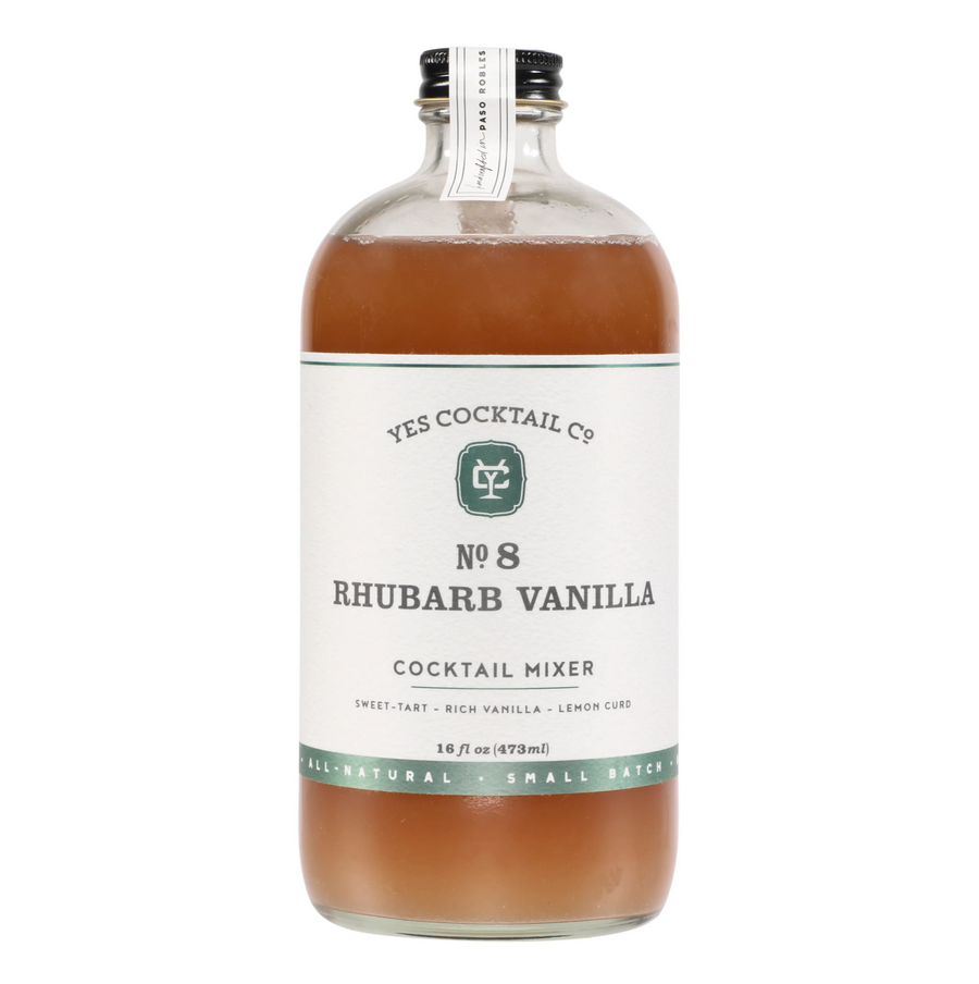 Rhubarb Vanilla Cocktail Mixer no