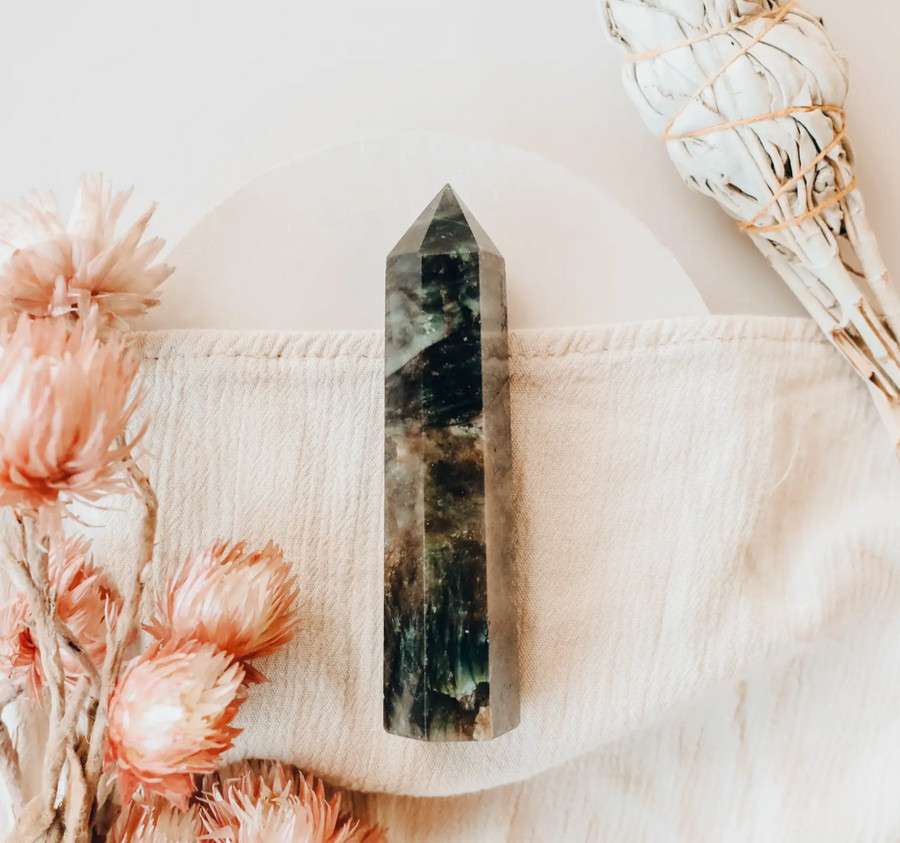 Crystal Point - Labradorite