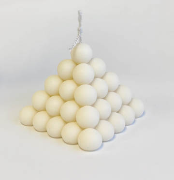 Pyramid Bubble Candle