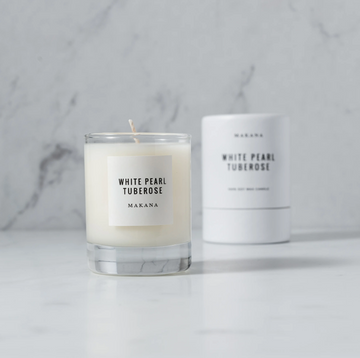 White Pearl Tuberose Candle