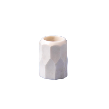 Faceted Marble Toothbrush Holder