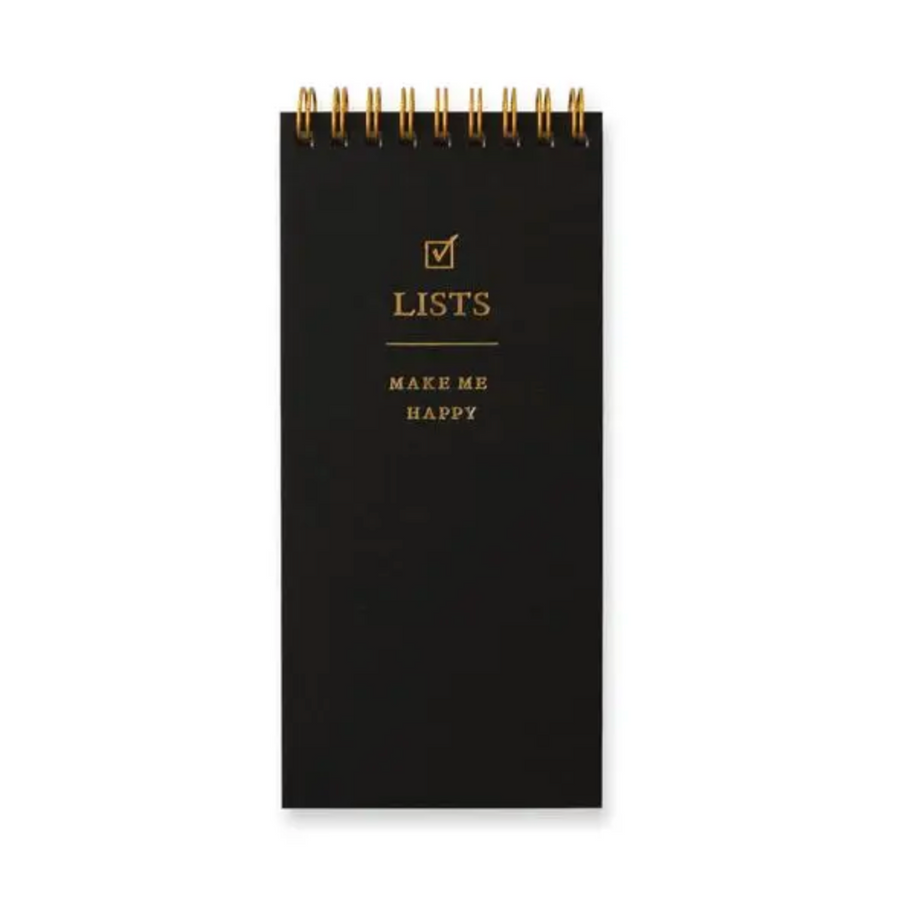 Lists Make Me Happy Notebook