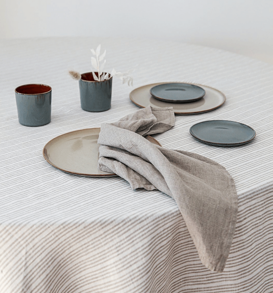 Linen Napkins Natural / Set of 2