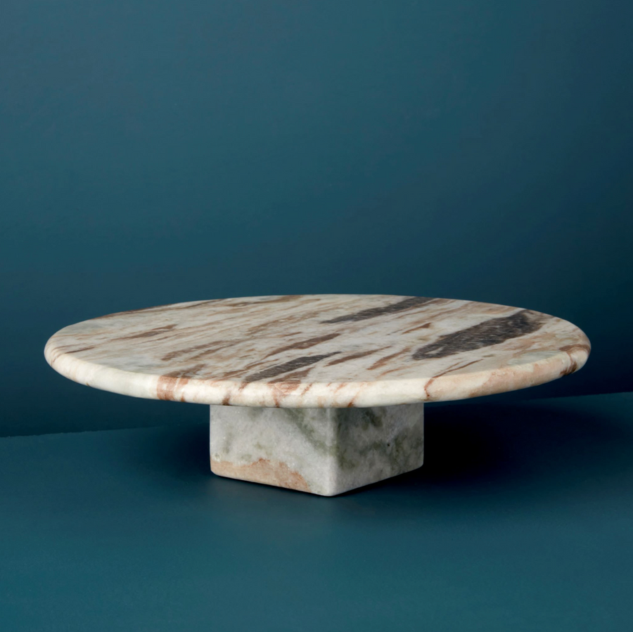 Beige Marble Pedestal Board