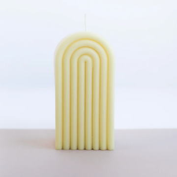 Tall Arch Butter Candle