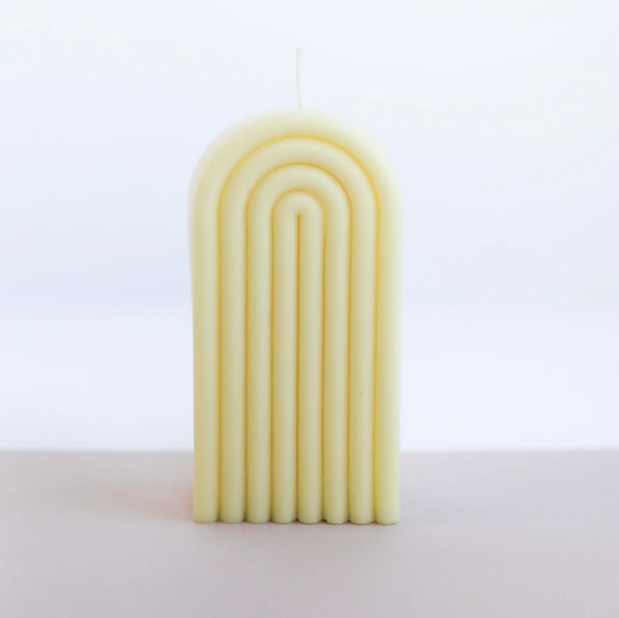 Tall Arch Butter Candle