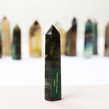 Crystal Point - Labradorite