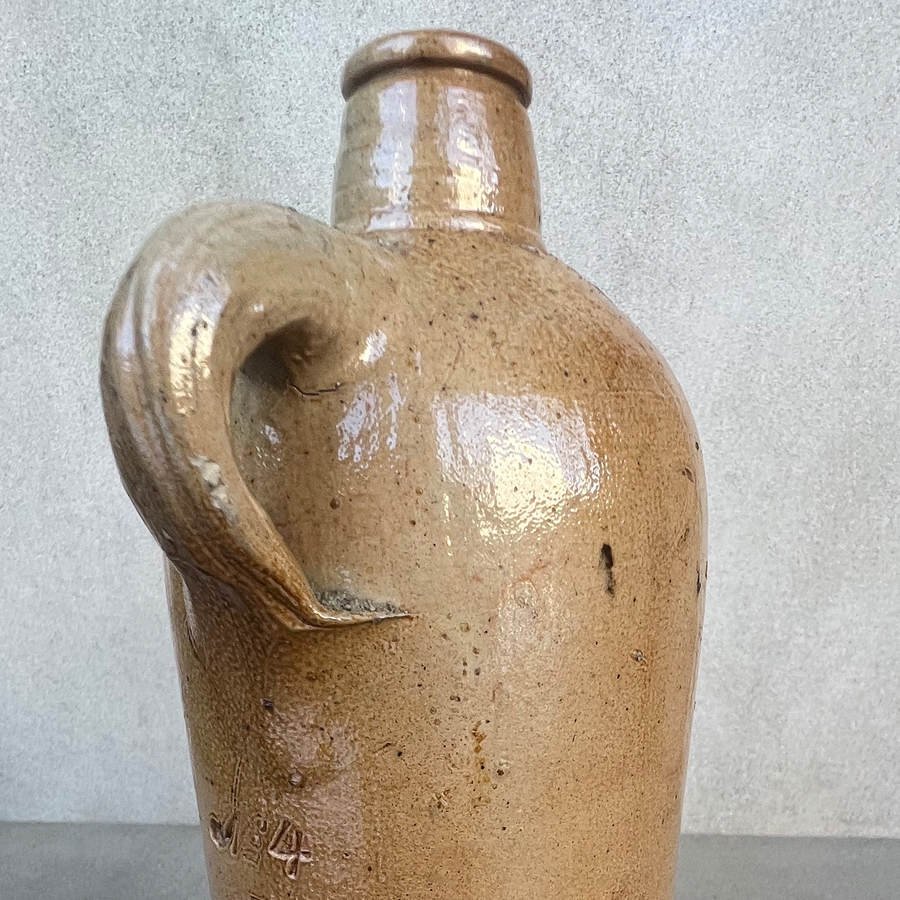 Vintage Apollinaris-Brunnen Stoneware Bottle