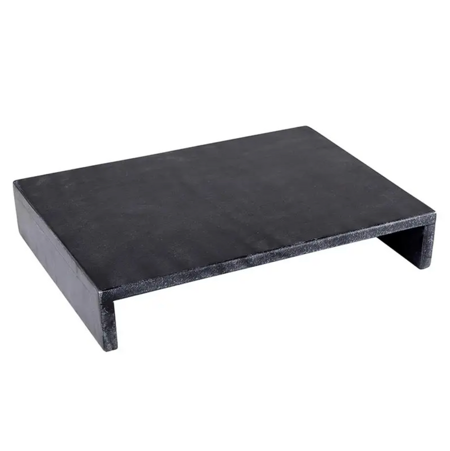 Marble Waterfall Black Board/Riser