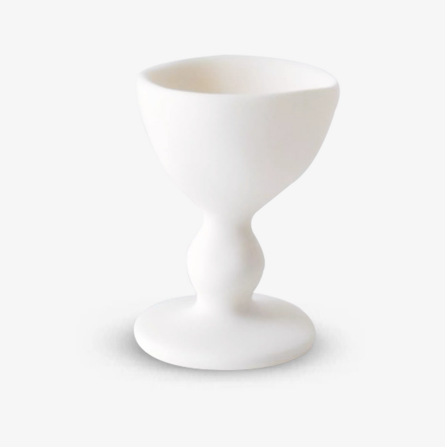 PEDESTAL Egg Cup / White