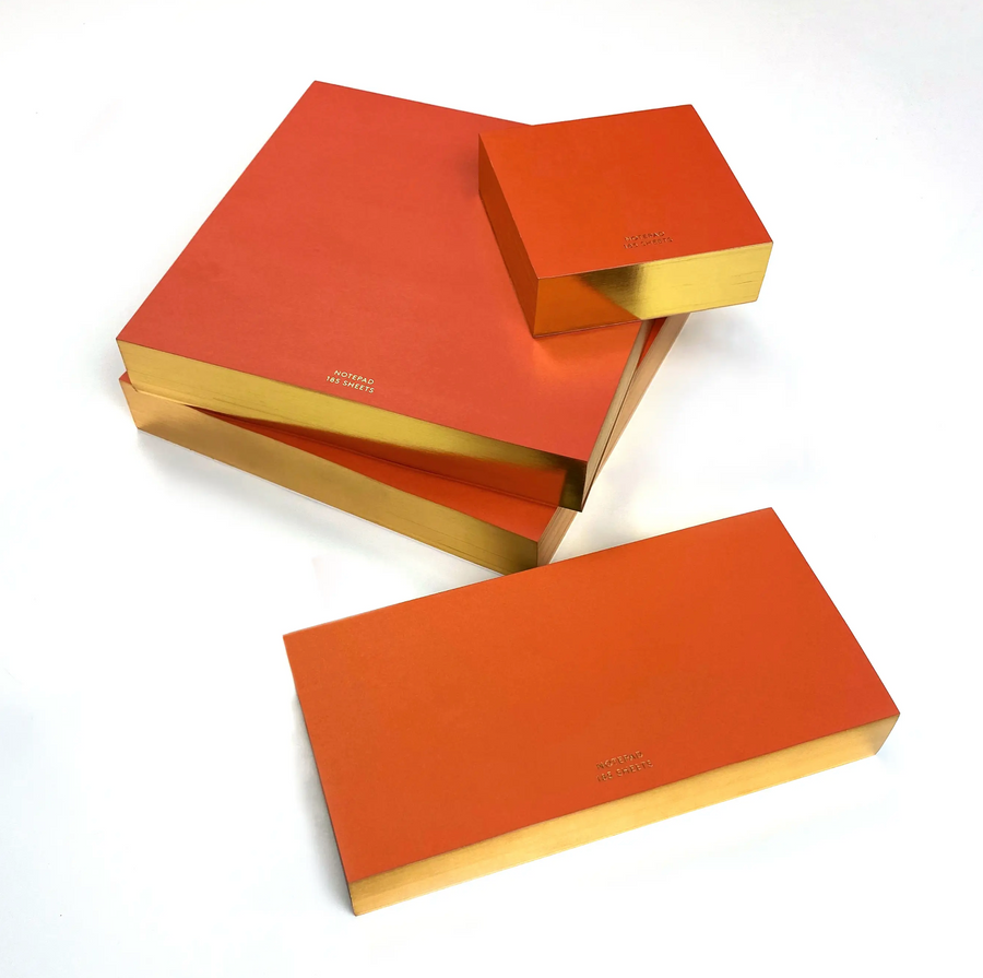 Red ColorPad with Gilded edge - Large Square