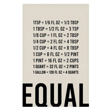 Tea Towel - Equal