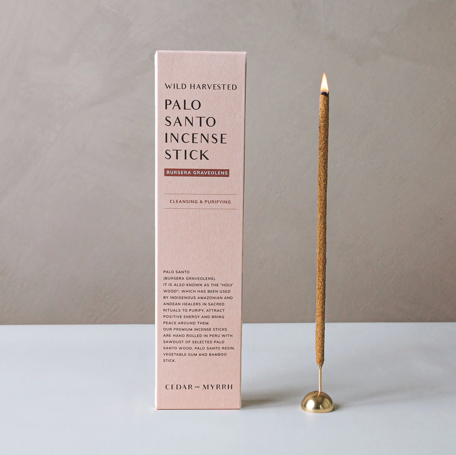 Hand Rolled Palo Santo Incense Stick
