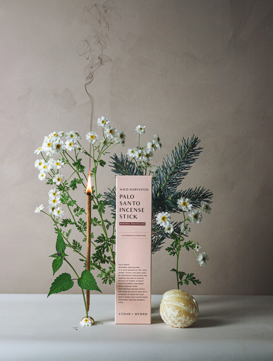 Hand Rolled Palo Santo Incense Stick