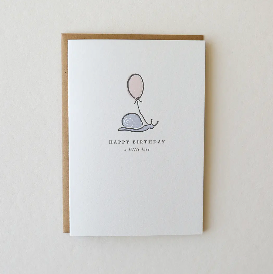Happy Belated Card