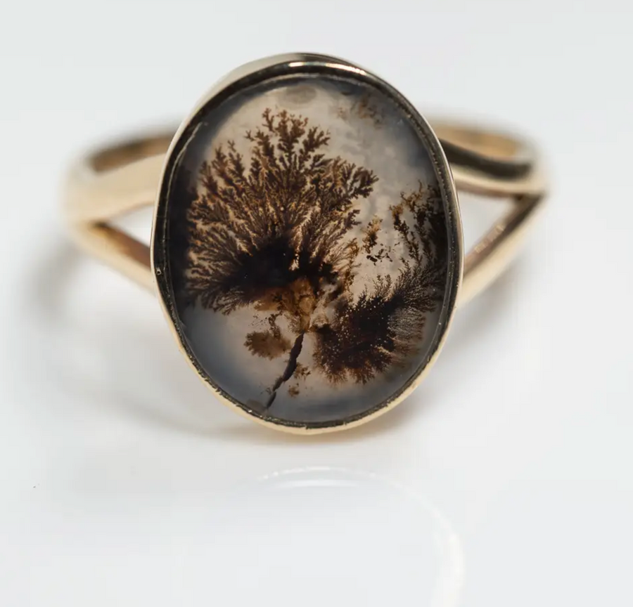 Scenic quartz ring / size 7