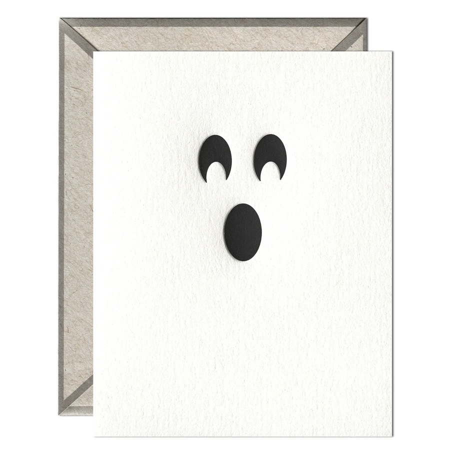Ghost Halloween card