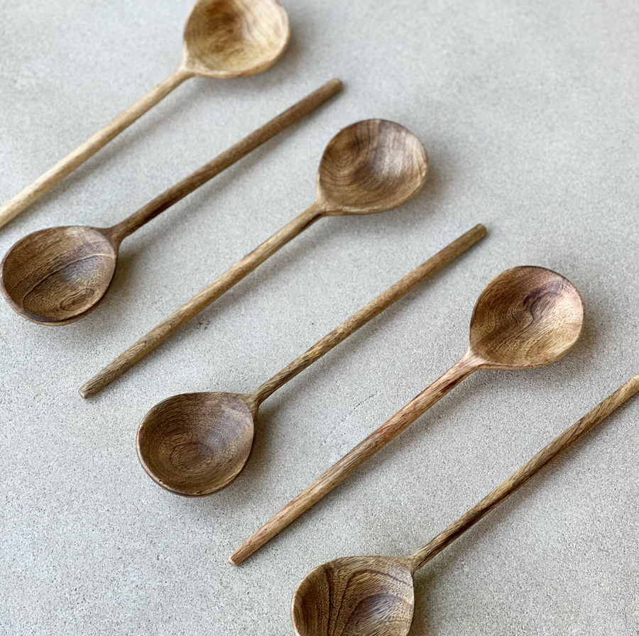 Large Wood Serving Spoon