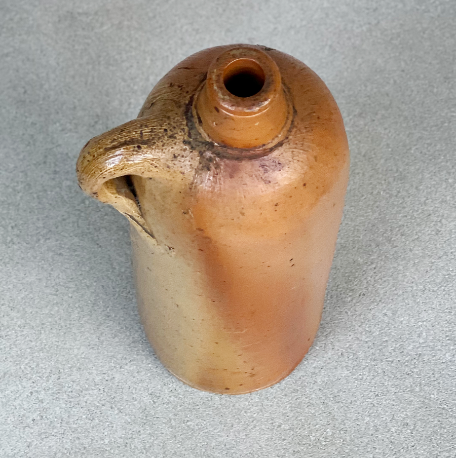 Vintage Apollinaris Brunnen Bottle / Tan-Orange
