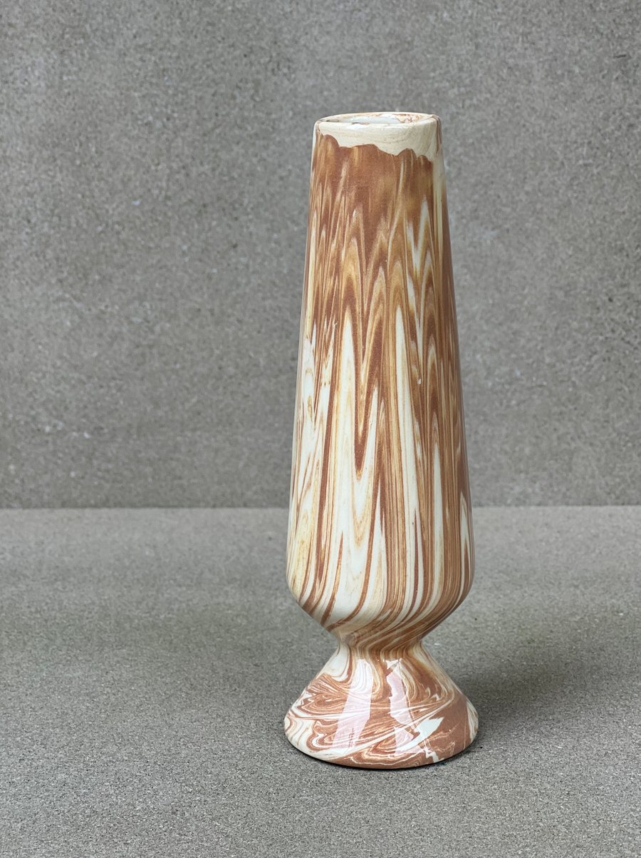 Vintage Red Clay Budvase