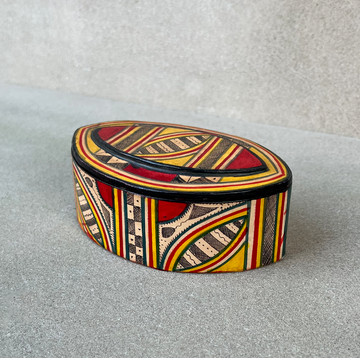 African Tuareg Eye Box with lid