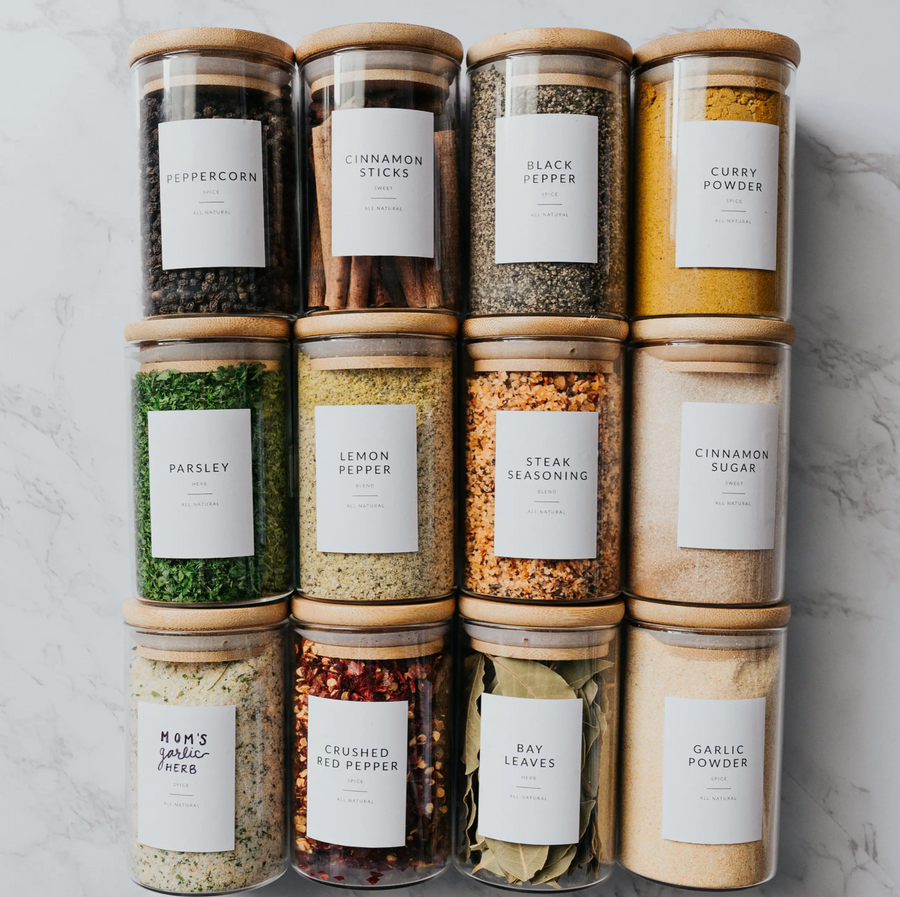Minimalist Spice - 162 Labels