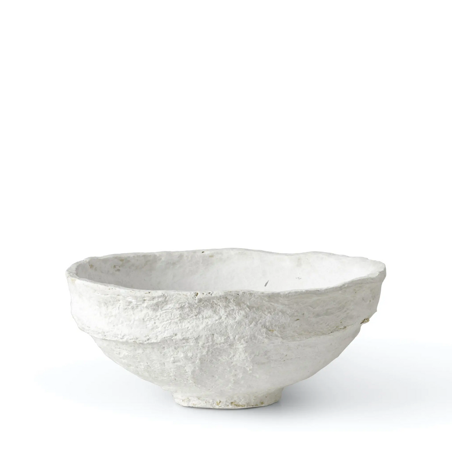 SUSTAIN Sculptural paper Mache Bowl