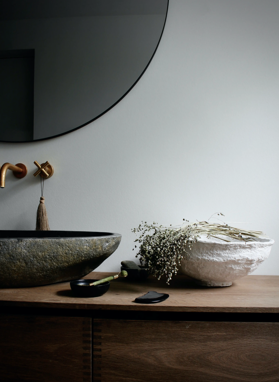 SUSTAIN Sculptural paper Mache Bowl