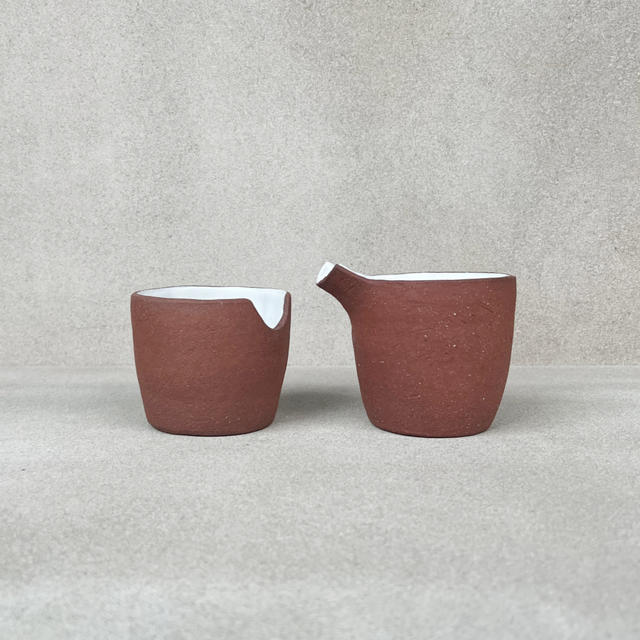 Cream and Sugar Containers - Set of 2