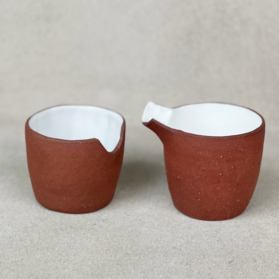Cream and Sugar Containers - Set of 2