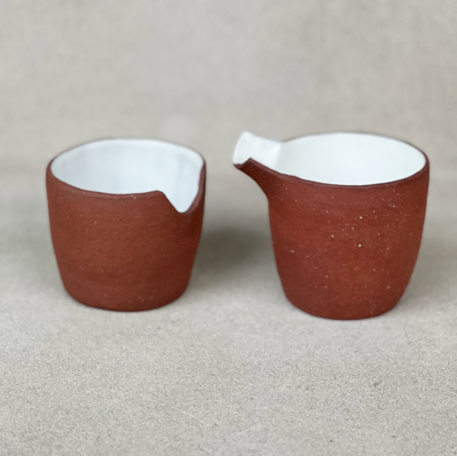Cream and Sugar Containers - Set of 2