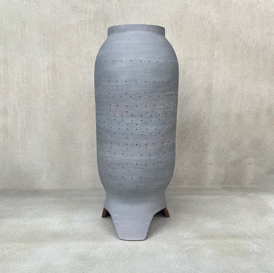 Carnevale Clay Tall Moon Lamp