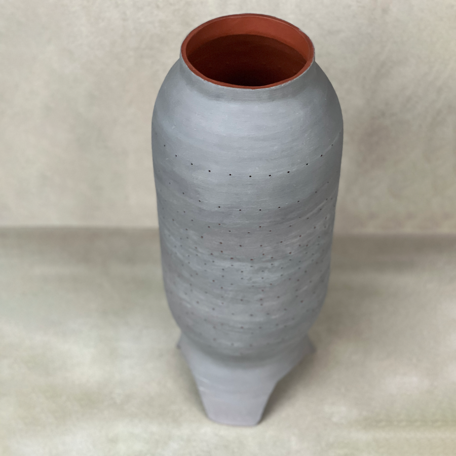Carnevale Clay Tall Moon Lamp