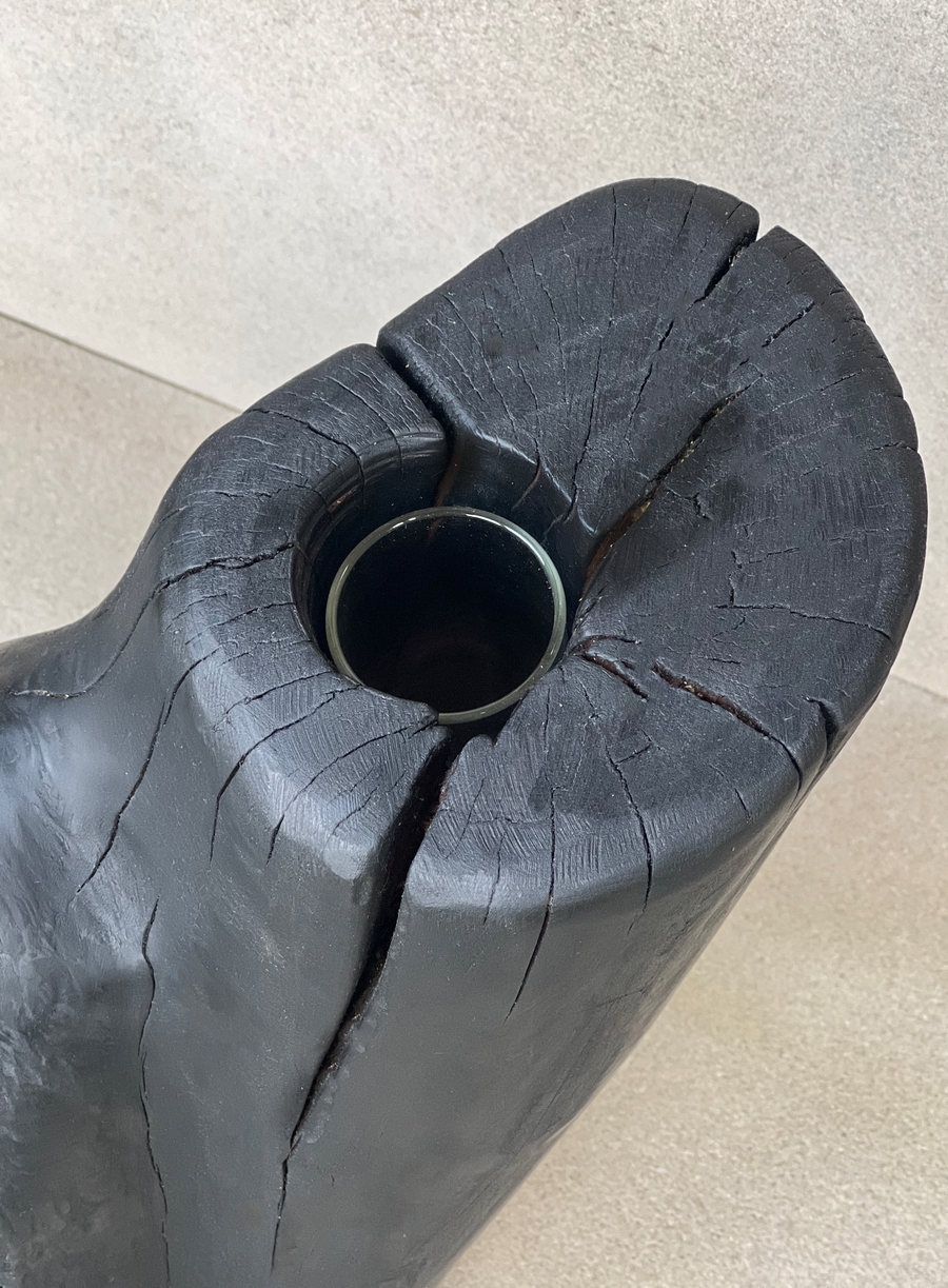 CN Charred  Maple Point Vase