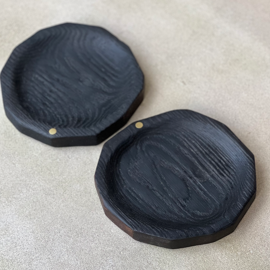 CN Charred Oak Plate