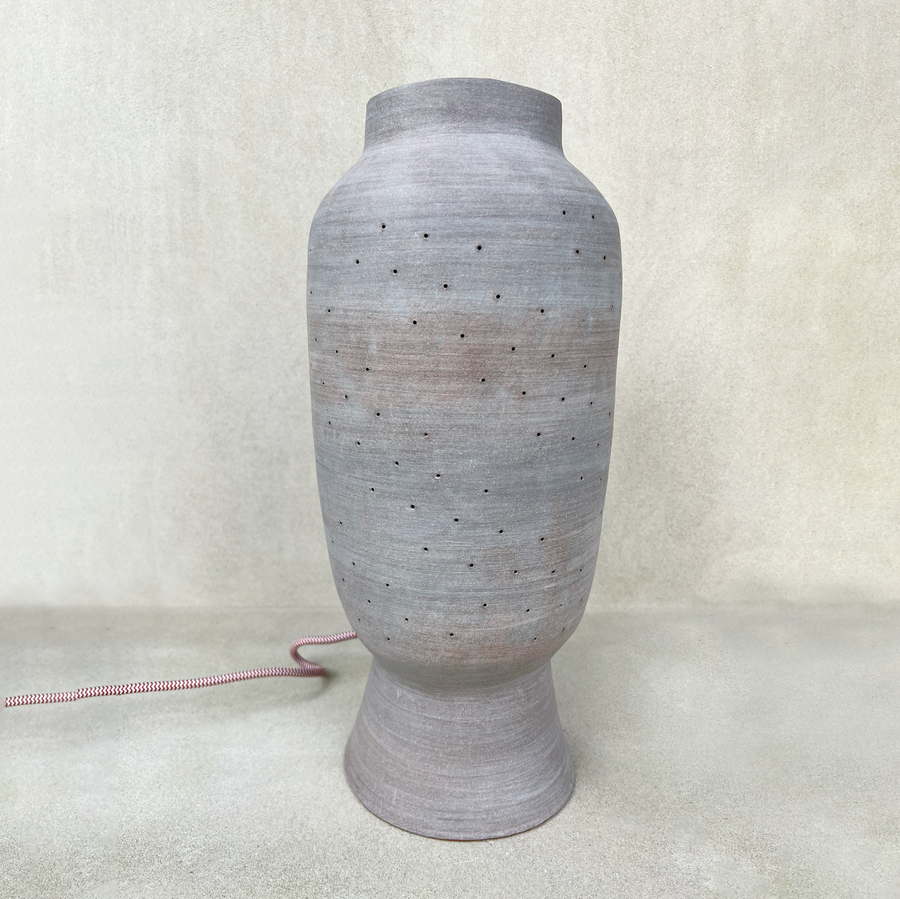 Carnevale Clay Short Moon Lamp