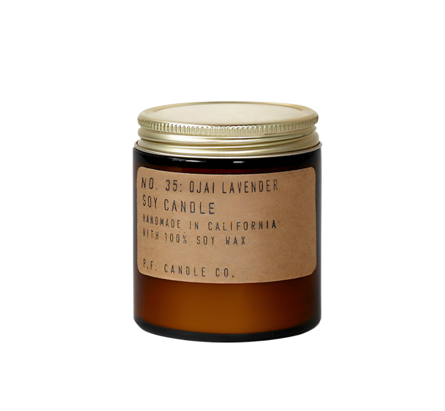 P.F. Candle Co. Ojai Lavender / 3.5 oz Mini Travel Candle