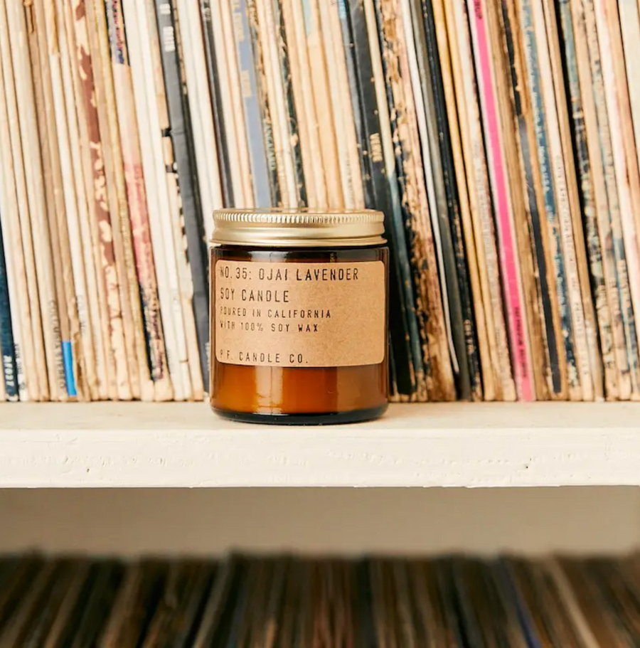 P.F. Candle Co. Ojai Lavender / 3.5 oz Mini Travel Candle