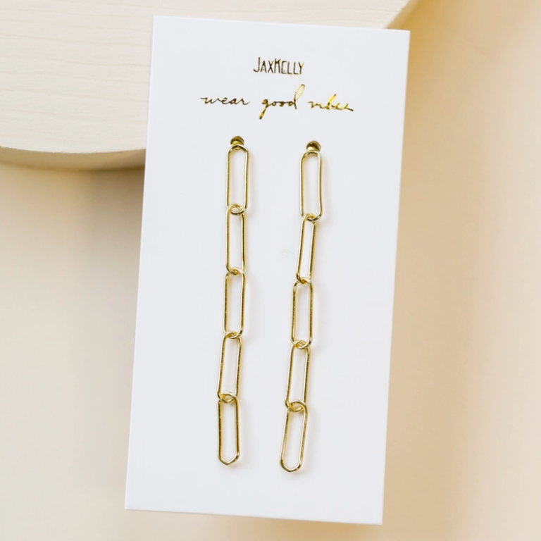 Link Drop Earrings