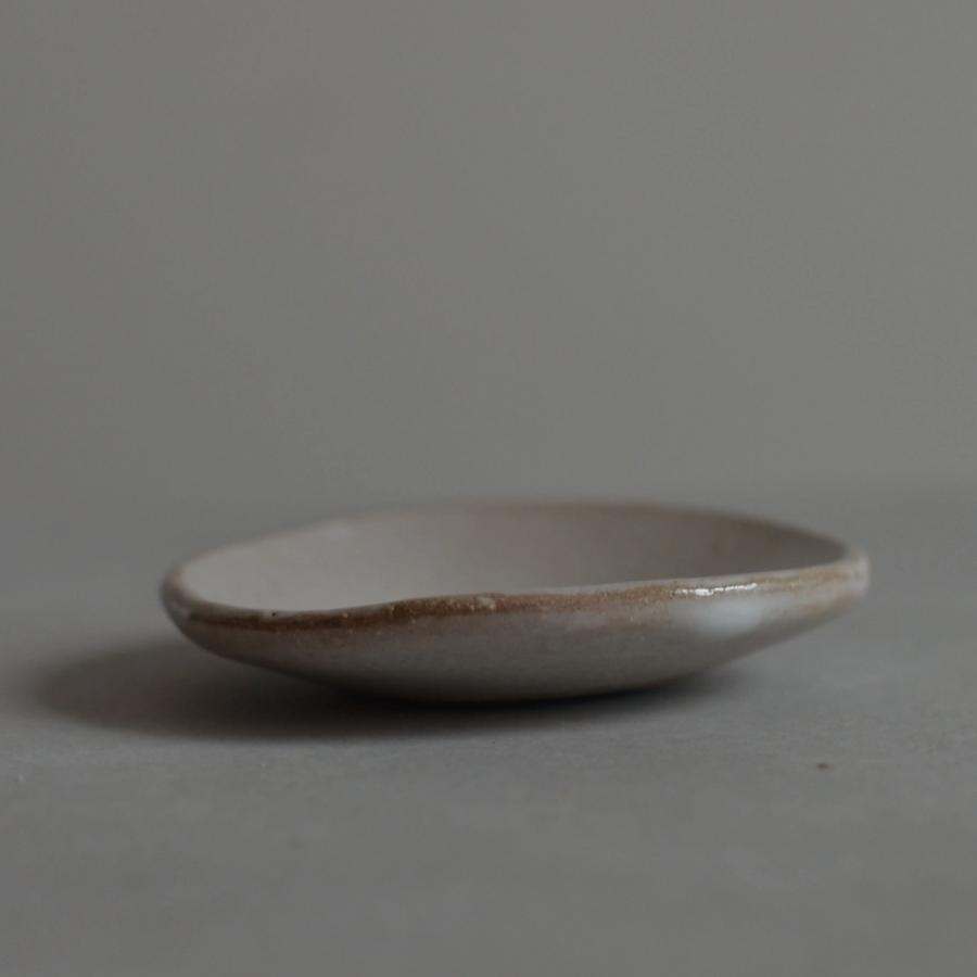 Light Gray Ceramic Plate