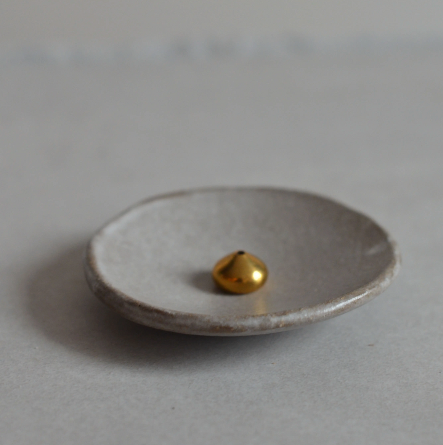 Light Gray Ceramic Plate